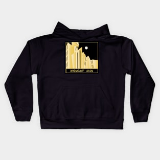 Midnight Man Poster Kids Hoodie